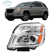 Left Driver Side For 2010-2015 GMC Terrain SL/SLT/SLE LH Headlight Headlamp Assy