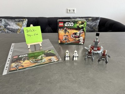 LEGO Star Wars 75000 Clone Troopers Vs. Droidekas 100% Vollständig Top Zustand