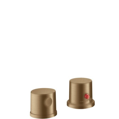 Hansgrohe 2-hole thermostatic mixer Axor Uno 38480140 Brushed Bronze