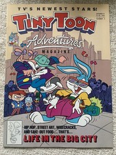 TINY TOONS ADVENTURES MAGAZINE #4 Warner Brothers TV Tie-In 1991 NM