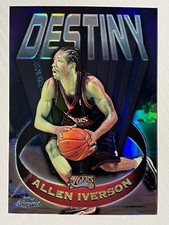 Allen Iverson [Refractor] #D14 Prices | 1997 Topps Chrome Destiny
