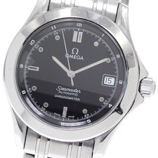 OMEGA Seamaster120 2501.50 Chronometer Black Dial Automatic Men's Watch_939853