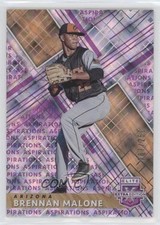 2019 Panini Elite Extra Edition Aspirations Purple /250 Brennan Malone #33 1ed5