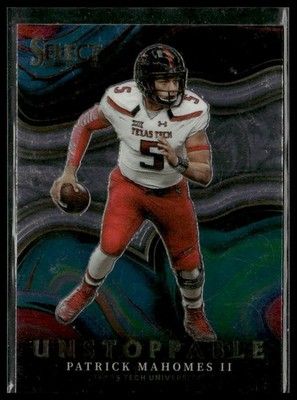 2022 Panini Select Draft Picks #US-PM Patrick Mahomes II Unstoppable