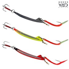 YAD Fjord Strike Pilker 100–500g Meeresköder Bananenform Gummimakk