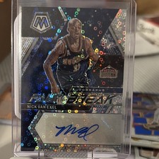 2022-23 Panini Mosaic Fast Break Prizm Autograph Nick Van Exel #FB-VAN Nuggets