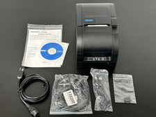 SNBC BTP-M300 Thermal Receipt POS Printer w/ Cables CD Manual Tested