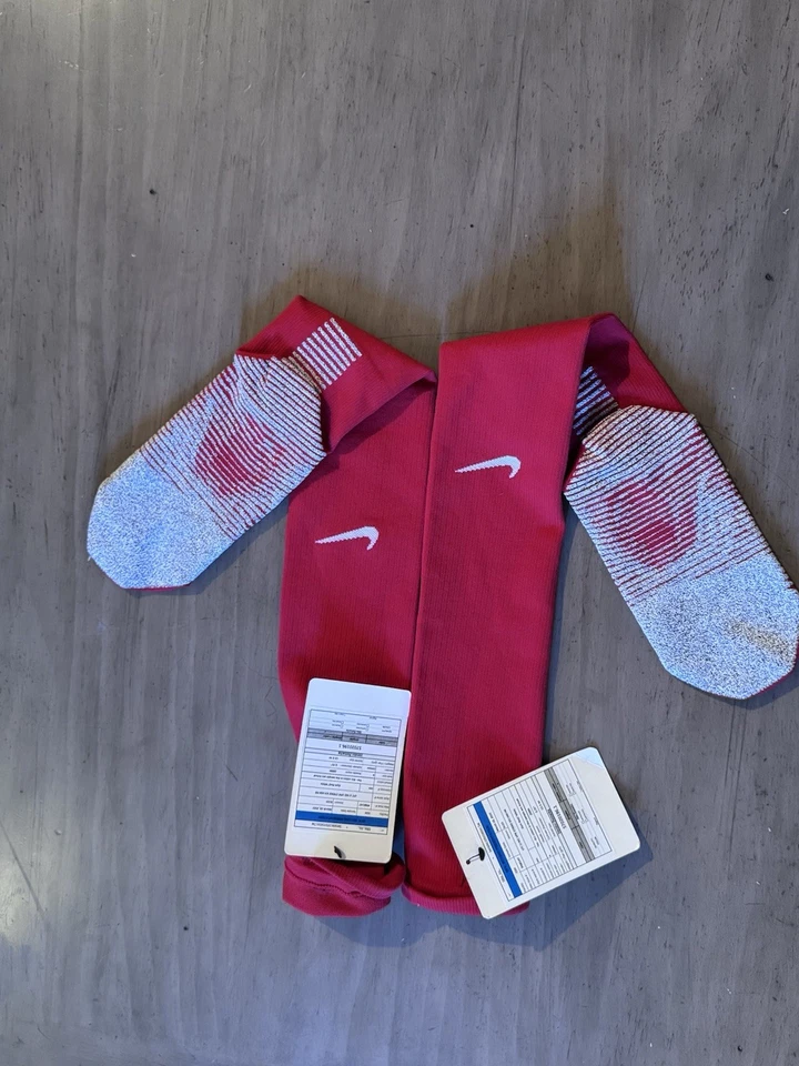 Calcetines Nike X Liverpool FC Edición Jugador Prototipo Muestra Talla M Calcetines Delta - Raros Foto 2 de 4