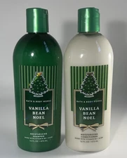 Bath & Body Works VANILLA BEAN NOEL Moisturizing Shampoo & Conditioner Set NEW