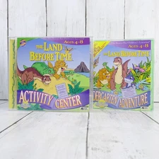 The Land Before Time PC Activity Center + Kinderdgarten Ages 4-8 Children