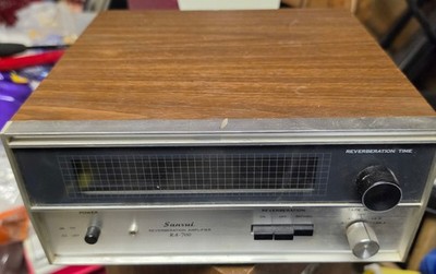Vintage Sansui RA-700 Stereo Reverberation Amplifier