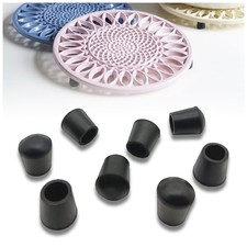 8/12PCS Trivet Rubber Pegs/Feet, Replacement Rubber Feet for Trivets, Rubber Fee