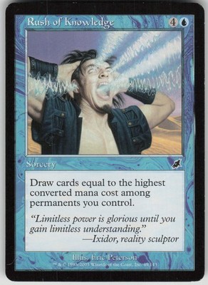Magic the Gathering TCG Rush of Knowledge C Scourge 49