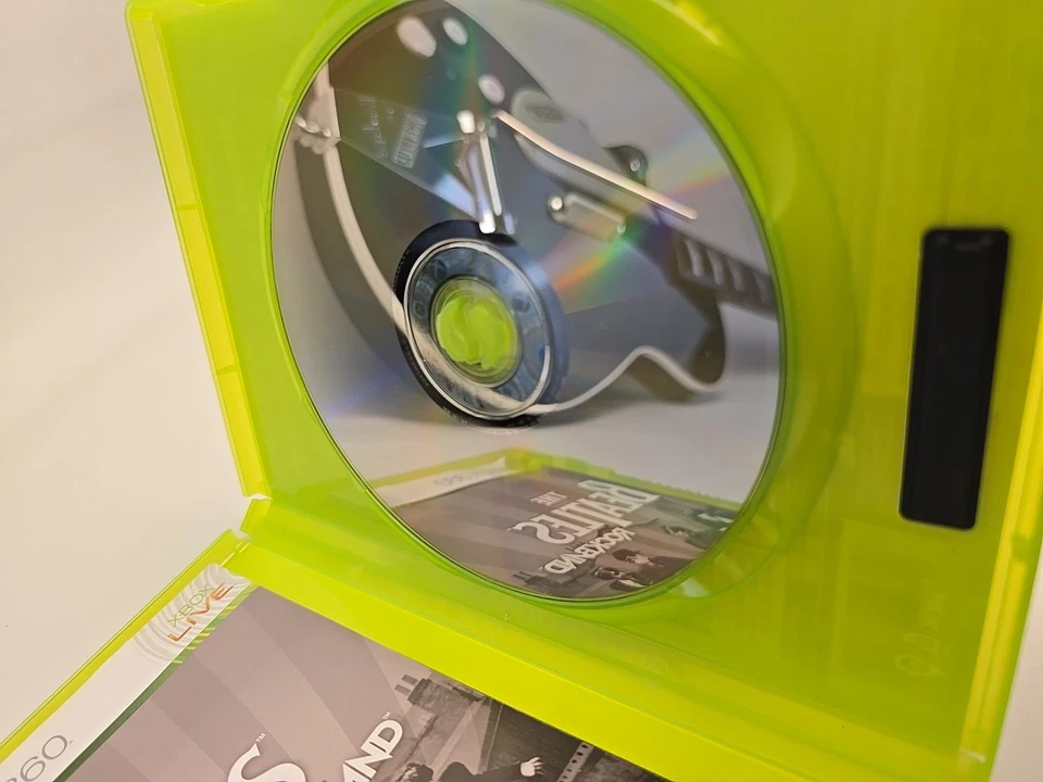 Controlador de Guitarra Gretsch Rock Band THE BEATLES + Paquete de Juego (Xbox 360) Probado Foto 2 de 4