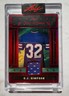 2025 Leaf Glory Of The Game OJ Simpson Mem Relic 2/2 Bills Encased