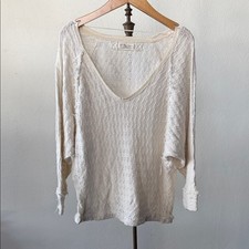 We The Free Slouchy Knit Sweater Womens Large