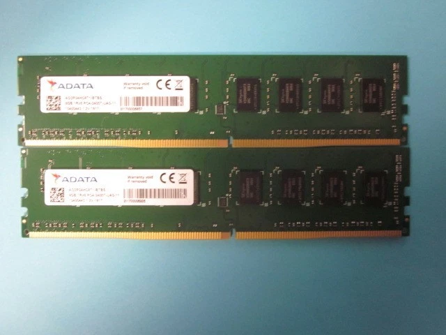 ADATA 16+16GB DDR4 2400MHz メモリ ADATA PC4-19200 (DDR4-2400) Bus Speed Computer RAM 16 GB Total