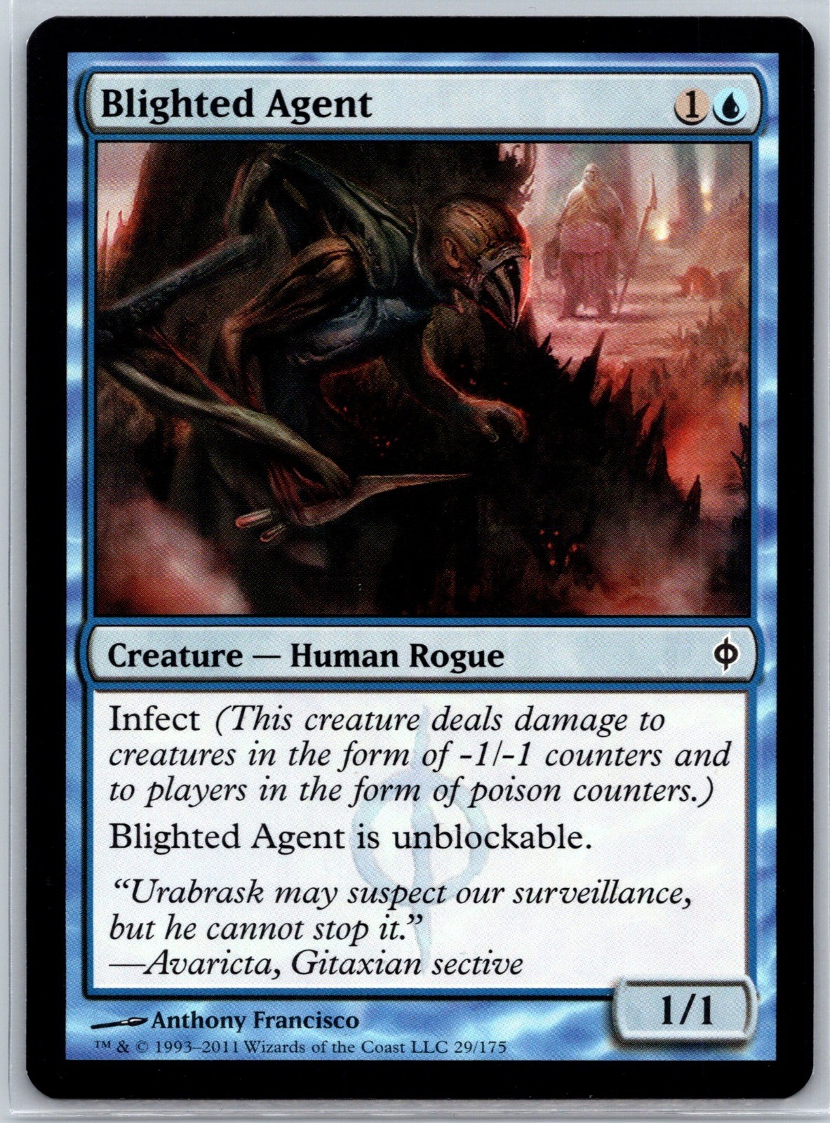 Blighted Agent C New Phyrexia 29 NM