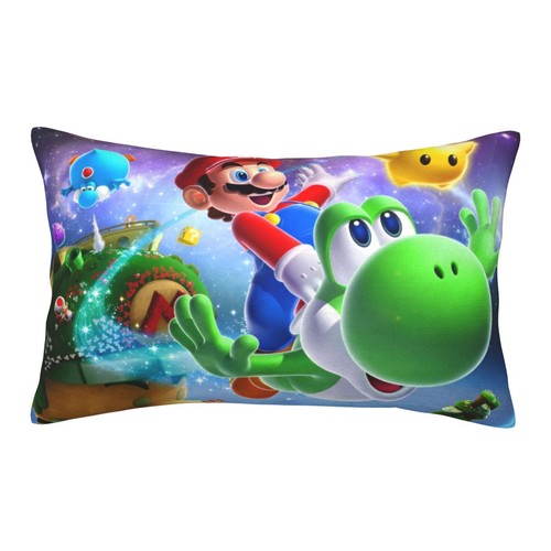  Federa per bambini Super Mario cartone animato per capelli pelle federa con cerniera regalo - Foto 26 di 34
