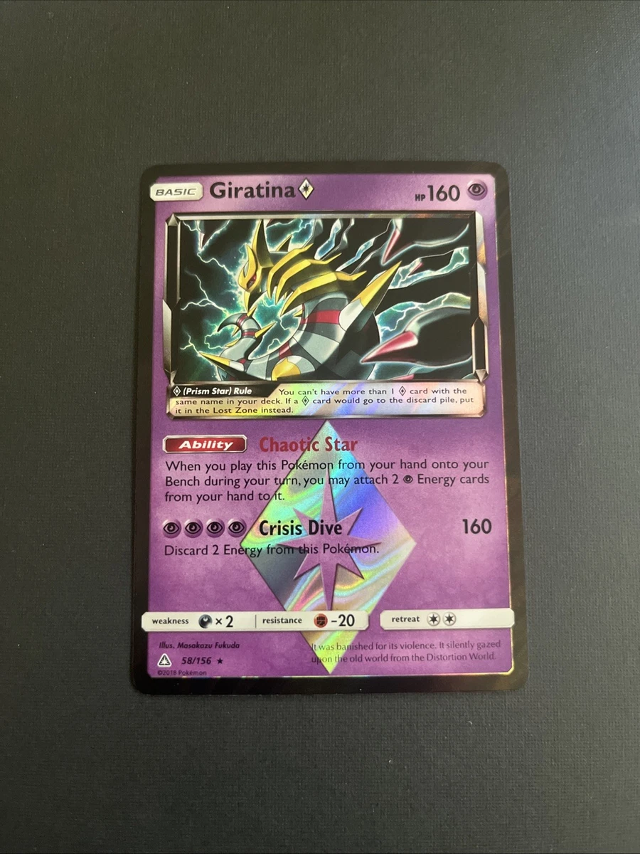 Giratina Prism Star Pokémon TCG Cards for sale | eBay