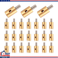 Solderless 6mm Throttle Cable Ends Kit 24pcs Nipple Screws Brake And Throttle Solderless 6mm Throttle Cable Ends Kit 24pcs Nipple Screws Brake And Throttle