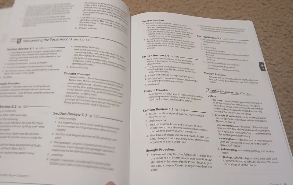 Abeka Book Science Earth and Space Textbook Answer Key Second Edition 8th Grade - Image 2 of 3