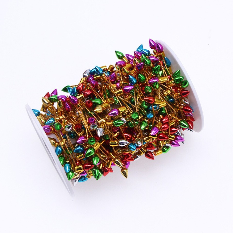 Dollhouse 1/12 Miniature Christmas String Lights Plastic Strip Lamps ...