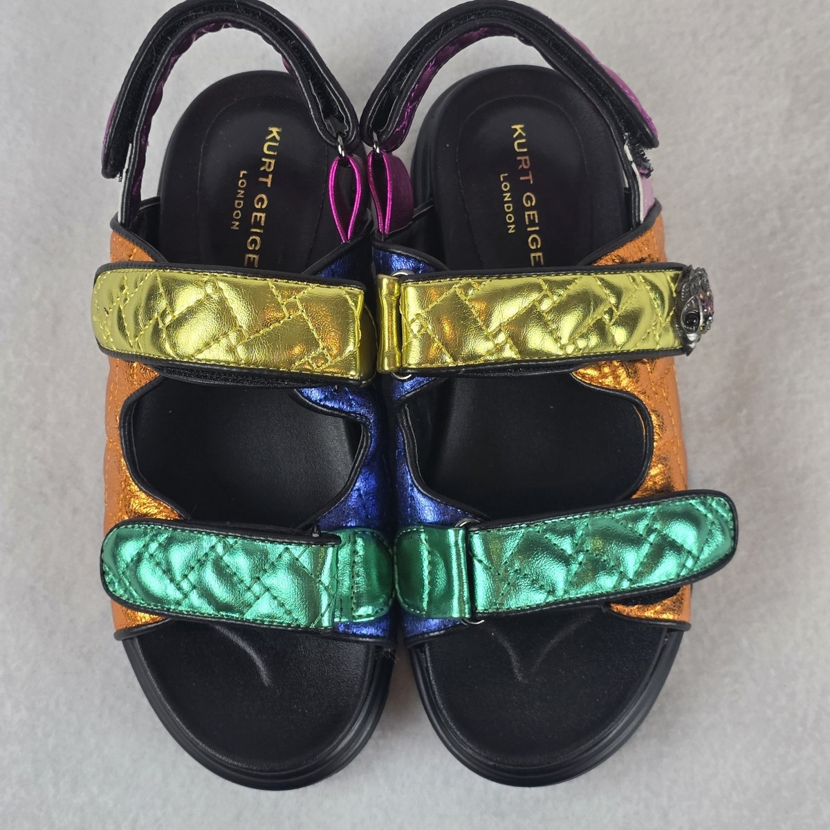 Kurt Geiger Men’s Orson Sandals Sandals ORSON Kurt Geiger | color Gold | Gomez.pl/en main image 3
