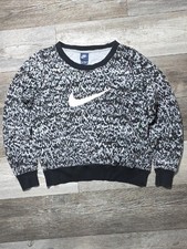 Nike  Sportswear Club Lightweight Camo AOP Crewneck Sweatshirt '14 Sz XL
