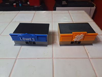 #ad #ad 2 N Scale Hardware Retail Buildings Lowes Home Depot. N Scale Custom Buildings $40.00
