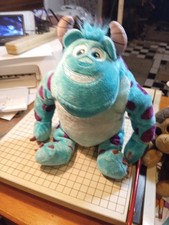 Disney Pixar Sully Blue Monsters Inc Original Plush Stain On Chest
