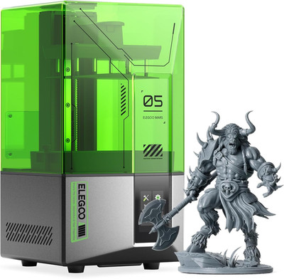 ELEGOO Mars 5 Resin 3D Drucker Mit 4K-Mono-Lcd, Auto-Leveling, Intelligente Fehl