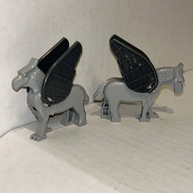 Lego Harry Potter Hippogriff Gray Wings 4750 4753 Lot Of 2