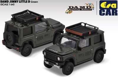 SUZUKI Jimny DAMD Little D  - darkgreen - ERA 1:64