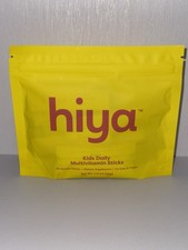 HIYA Kids Multivitamin  15 Essential Vitamins  Minerals, 20 Powder Sticks 05/27