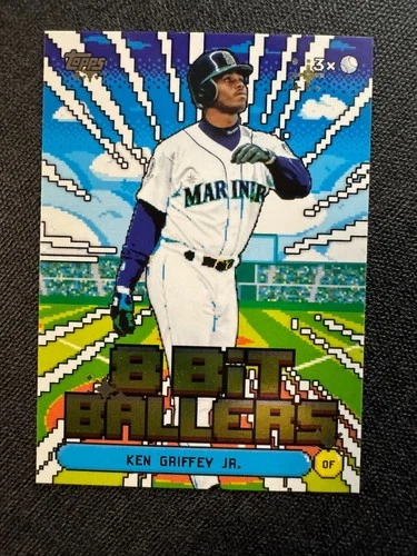 Ken Griffey Jr. #8B-13 8 Bit Ballers - 2026 Topps Series 1 - MLB Baseball Card