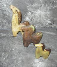 schäffenacker 3 keramikfiguren __pferde