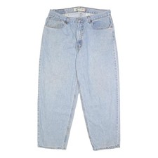 LEVI'S 560 Mens Jeans Blue Relaxed Loose Denim Medium W34 L30 Classic Cotton Zip