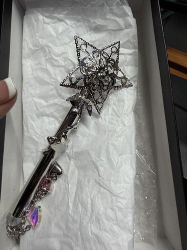 Kirks Folly Wand Brooch Silver