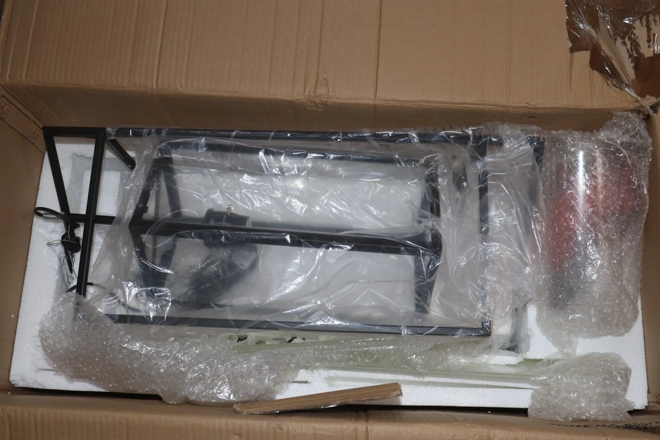 Lámpara Colgante Exterior Transicional 1 Luz Negro Mate P550089-031 Foto 2 de 4