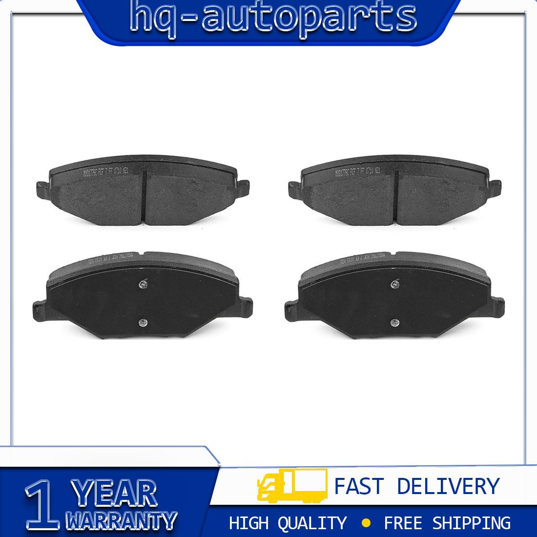 Front Disc Brake Pad fits 2018-2019 Volkswagen Polo 2014-2016 Volkswagen Vento