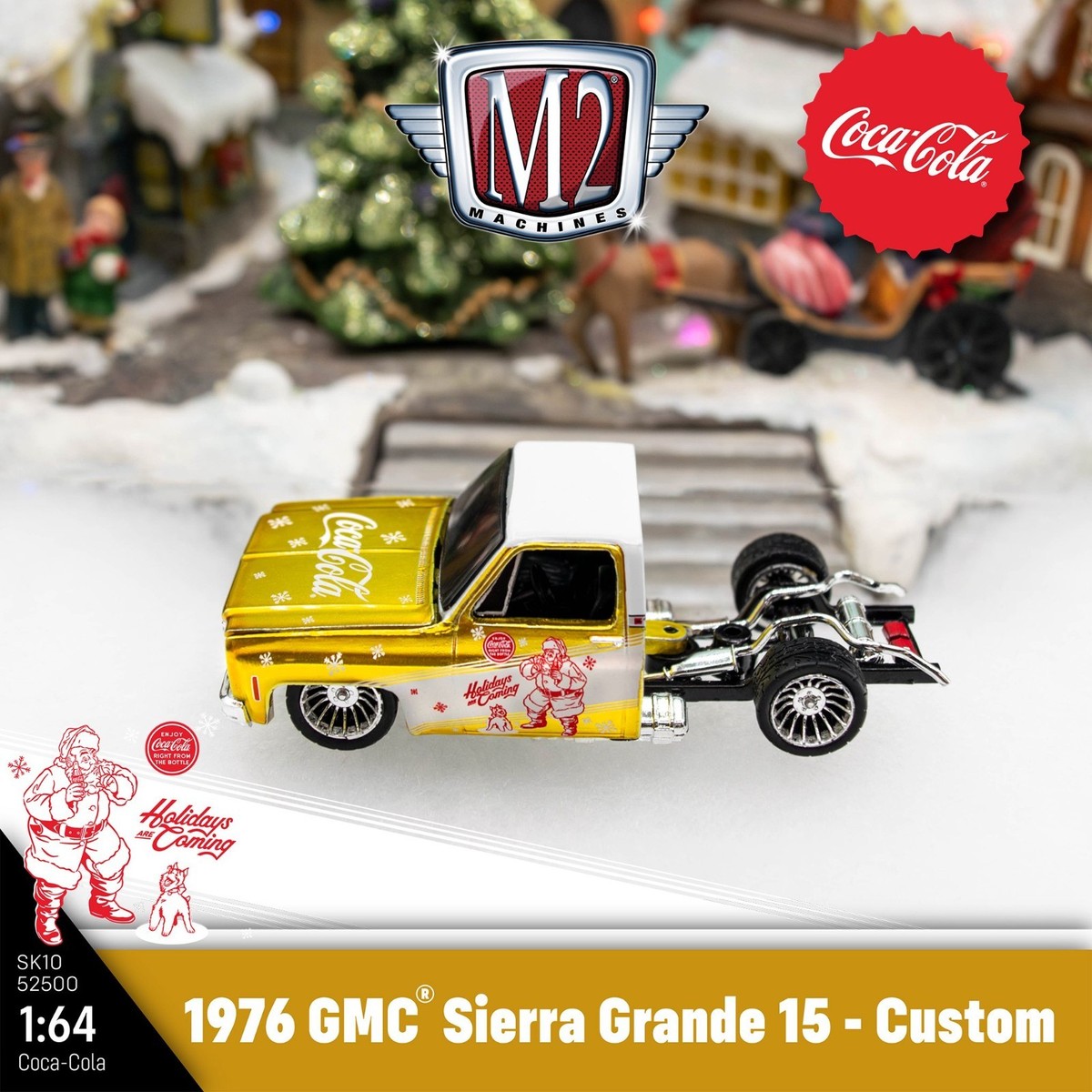 M2マシーン コカ・コーラ GMC シエラ 1/64 【公式通販】
