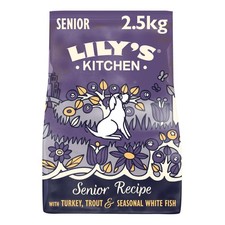 Made with natural Ingredients Senior Dry Dog Food Turkey 2.5kg Bag 8.12 per kilo