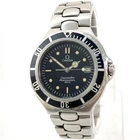OMEGA Seamaster Pre Bond Watch 396.1042 Professional Diver 200m black steel mens