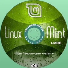 Latest New Release Mint LMDE Debian Based Linux OS Operating System for PC DVD