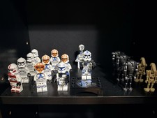 Star Wars Clone Wars Lego Mini Fig Lot Rex Fives Battle Droids Clone Trooper