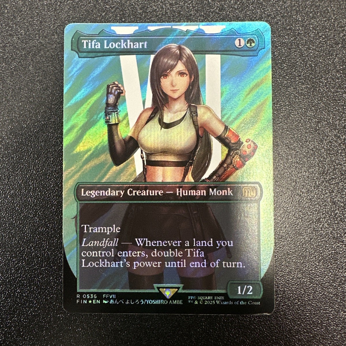Tifa Lockhart (Borderless) (Surge Foil) Final Fantasy Foil 0536 | eBay