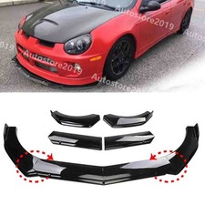 For Dodge Neon Srt-4 Sxt Glossy Black Front Bumper Lip Spoiler Splitter Body Kit For Dodge Neon Srt-4 Sxt Glossy Black Front Bumper Lip Spoiler Splitter Body Kit
