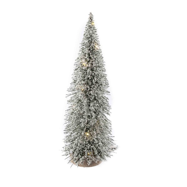 Led Tannenbaum Verschneit GrüN 20Cm Weihnachten Deko Wohnaccessoires Winter-image