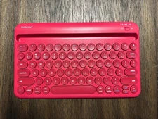 Macally Bluetooth Tablet Keyboard Pink